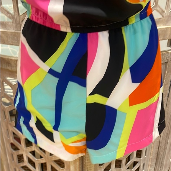 Fabletics Neema Romper in Popsicle Print size M - Picture 5 of 14